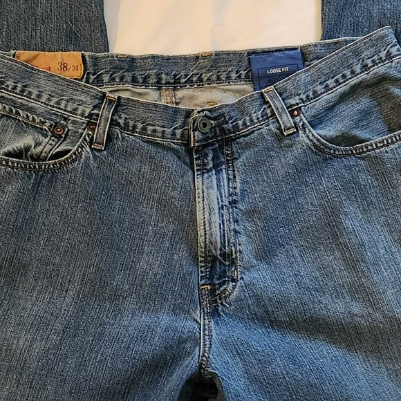 GAP 1969 jeans sz 38 x 34 loose fit good condition - Picture 3 of 3